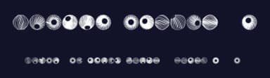 Spiral Object 3D by Vladimir Nikolic — Dingbats Font — thumbnail 2