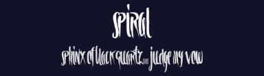 Spiral by Xerographer Fonts — Script Handwritten Font — thumbnail 2