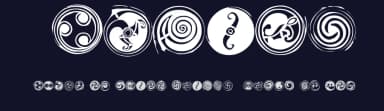 Spirals — Dingbats Font — thumbnail 2