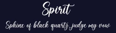 Spirit by Graphix Line Studio — Script Handwritten Font — thumbnail 2