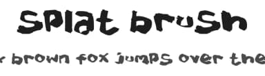 Splat Brush by Hawtpixel — Script Handwritten Font — thumbnail 1