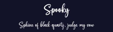 Spooky by Graphix Line Studio — Script Handwritten Font — thumbnail 2