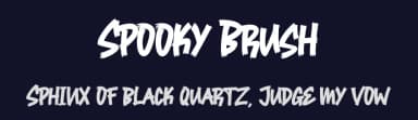 Spooky Brush by Beautypes — Script Handwritten Font — thumbnail 2