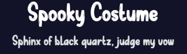 Spooky Costume by Scratchones — Script Handwritten Font — thumbnail 2