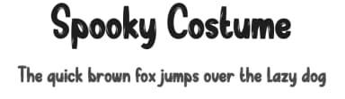 Spooky Costume by Scratchones — Script Handwritten Font — thumbnail 1