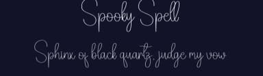 Spooky Spell by Andi Moz — Script Handwritten Font — thumbnail 2