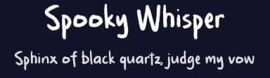 Spooky Whisper by Allouse Studio — Script Handwritten Font — thumbnail 2