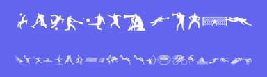 Sport 4 Ever by Galdino Otten Fonts — Dingbats Font — thumbnail 3