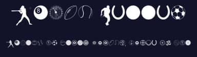Sport Relief by KiddieFonts — Dingbats Font — thumbnail 2