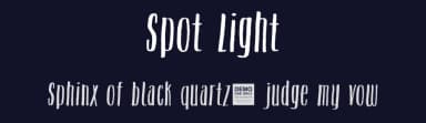 Spot Light by BLKBK Fonts — Script Handwritten Font — thumbnail 2
