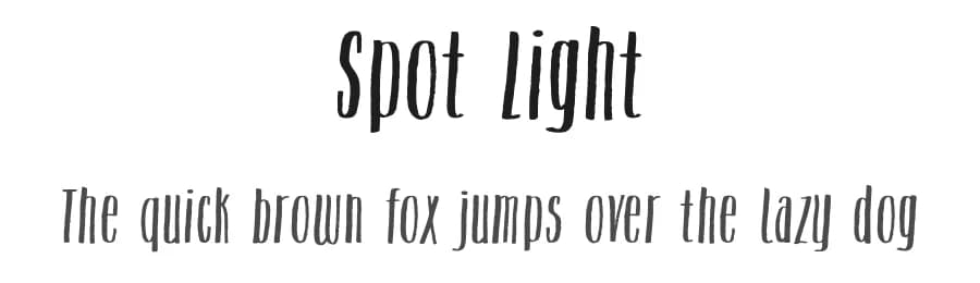 Spot Light by BLKBK Fonts — Script Handwritten Font
