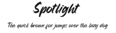 Spotlight by Excellent Ritma Florendia — Script Handwritten Font — thumbnail 1