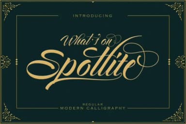 Spotlite Font by sapre.studio — Script Handwritten Font — thumbnail 1