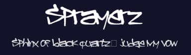 Sprayerz by B85 — Script Handwritten Font — thumbnail 2