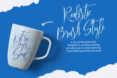 Sprightful Font by QueenType — Script Handwritten Font — thumbnail 3