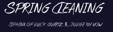 Spring Cleaning by JSH creates — Script Handwritten Font — thumbnail 2