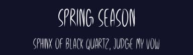 Spring Season by Md Shohail Bhuian — Script Handwritten Font — thumbnail 2