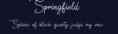 Springfield by Weape Studio — Script Handwritten Font — thumbnail 2