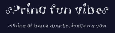 Spring Fun Vibes by Des Gomez — Script Handwritten Font — thumbnail 2