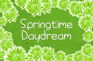 Springtime Daydream Font by Chequered Ink — Script Handwritten Font — thumbnail 1