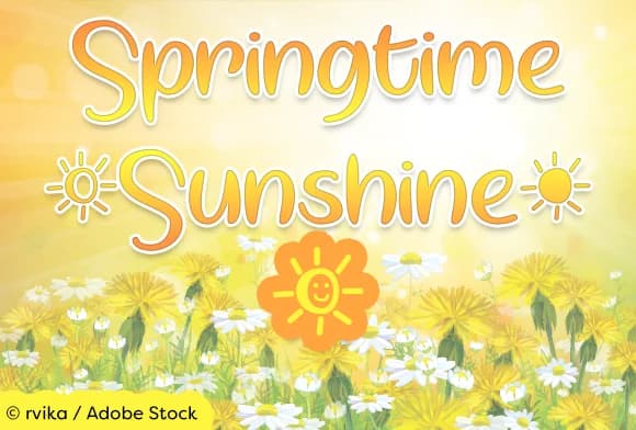 Springtime Sunshine Font by Misti — Script Handwritten Font