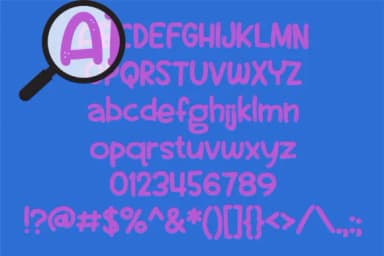 Sprinkle Nose Font by Illustration Ink — Script Handwritten Font — thumbnail 2