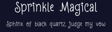 Sprinkle Magical by Allouse Studio — Script Handwritten Font — thumbnail 2