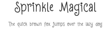 Sprinkle Magical by Allouse Studio — Script Handwritten Font — thumbnail 1
