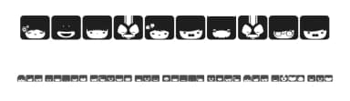 SquareFace by Maelle.K | Thomas Boucherie — Dingbats Font — thumbnail 1