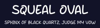 Squeal Oval by MJType — Script Handwritten Font — thumbnail 2