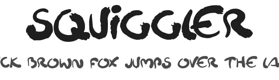 Squiggler by Hawtpixel — Script Handwritten Font