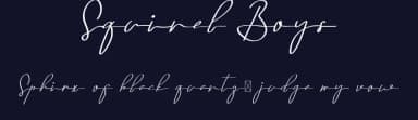Squirel Boys by Edric Studio — Script Handwritten Font — thumbnail 2