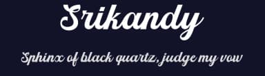Srikandy by Picatype Studio — Script Handwritten Font — thumbnail 2