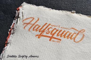 Srinthile Script Font by Almeera Studio — Script Handwritten Font — thumbnail 2