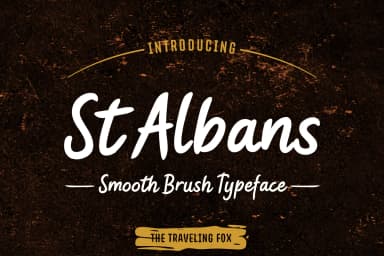 St Albans Font by The Traveling Fox — Script Handwritten Font — thumbnail 4