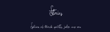 Staies by Mariyana — Script Handwritten Font — thumbnail 2