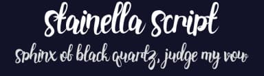 Stainella Script by graffitype — Script Handwritten Font — thumbnail 2