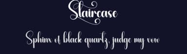 Staircase by Andi Moz — Script Handwritten Font — thumbnail 2