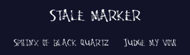 Stale Marker by Xerographer Fonts — Script Handwritten Font — thumbnail 2