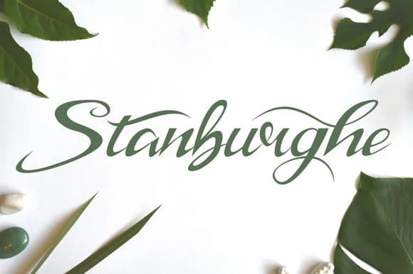 Stanburghe Font by Dieza Art — Script Handwritten Font