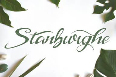 Stanburghe Font by Dieza Art — Script Handwritten Font — thumbnail 1