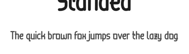 Standed by Qwatchy Wikwik — Script Handwritten Font