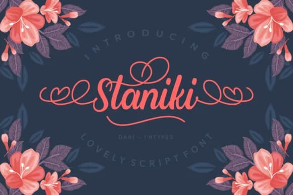 Staniki Font by Dani (7NTypes) — Script Handwritten Font