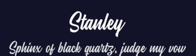 Stanley by Martype.Co — Script Handwritten Font — thumbnail 2
