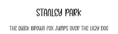 Stanley Park by Andi Moz — Script Handwritten Font — thumbnail 1