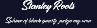 Stanley Roots by Billy Argel Fonts ® — Script Handwritten Font — thumbnail 2