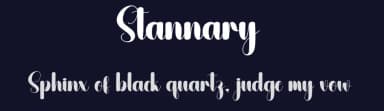 Stannary by Andi Moz — Script Handwritten Font — thumbnail 2