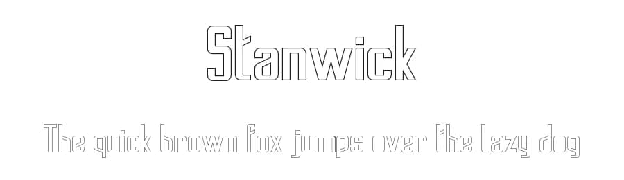 Stanwick by Edric Studio — Sans Serif Font