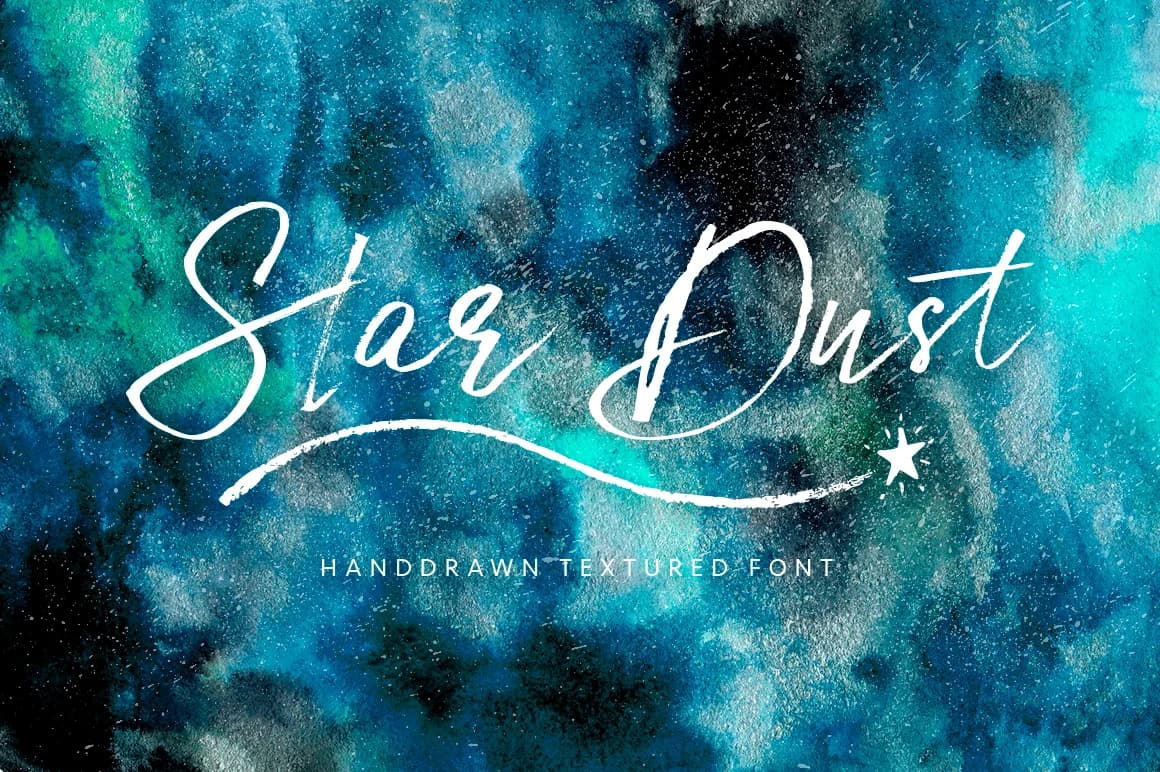 Star Dust Font by Red Ink — Script Handwritten Font — preview 1