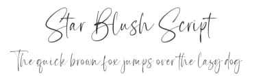Star Blush Script by VampStudio — Script Handwritten Font — thumbnail 1